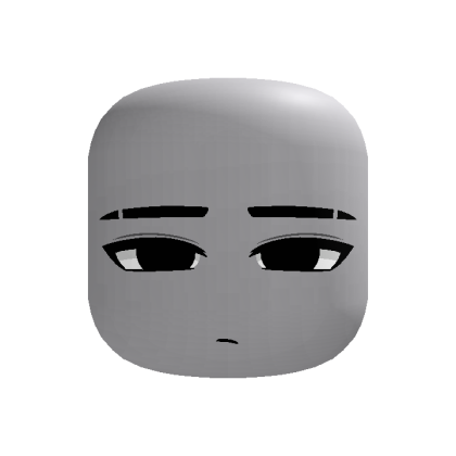 Serious Anime Boy Face