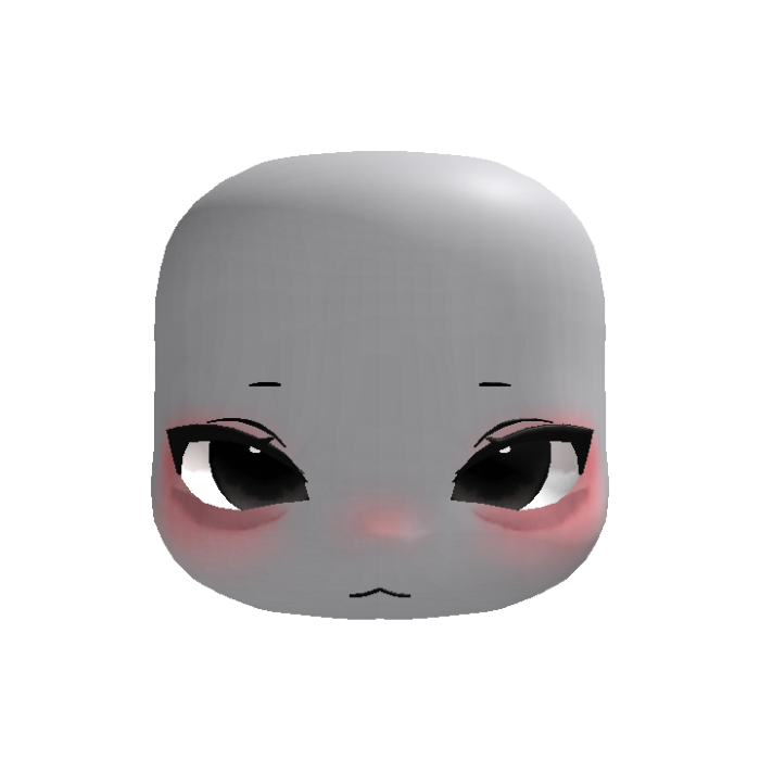 (animated) cute jirai blush moe face Dynamic Head