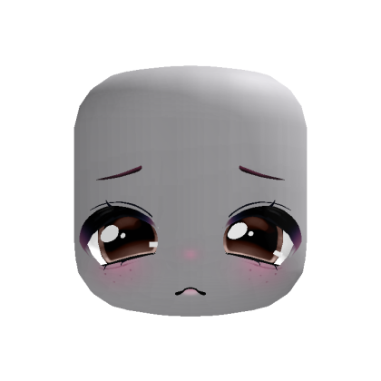 kawaii puppy eyed bunny brown
