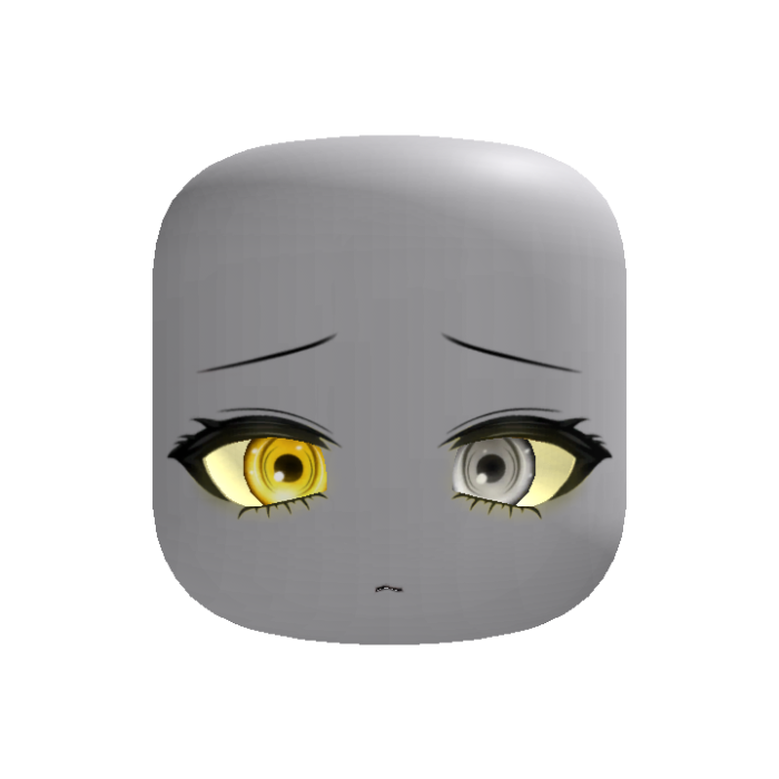 [Animated] Pretty Dual Tone Eyes Yellow