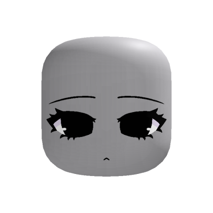 Cute Tired Chibi Face