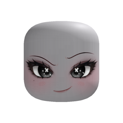 Confident Smirk Face (Recolorable)