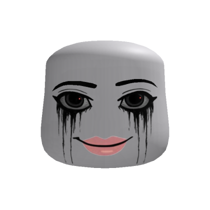 Creepy Crying Woman Face v2