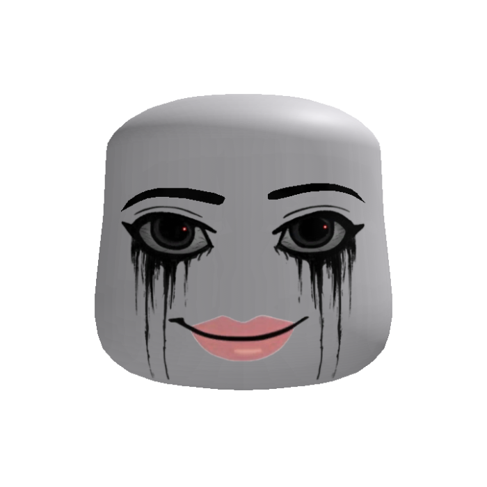 Creepy Crying Woman Face v2