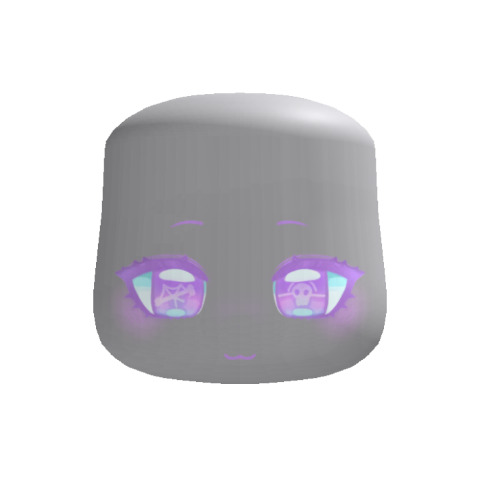 kawaii happy pastel goth face v2