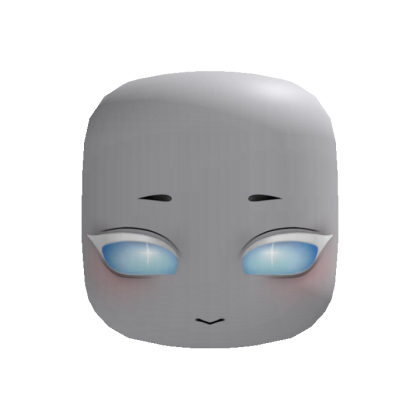 Moe Anime Emo Scary Halloween Light Blue Eyes