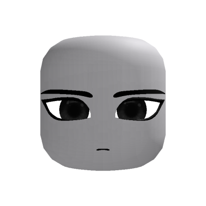 ANIMATED Intimidating Serious Face Following Eyes