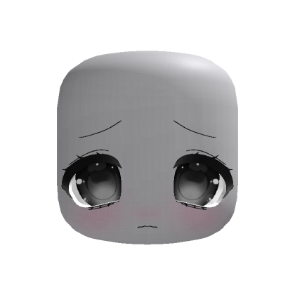 (animated) cute sad moe chibi soft face