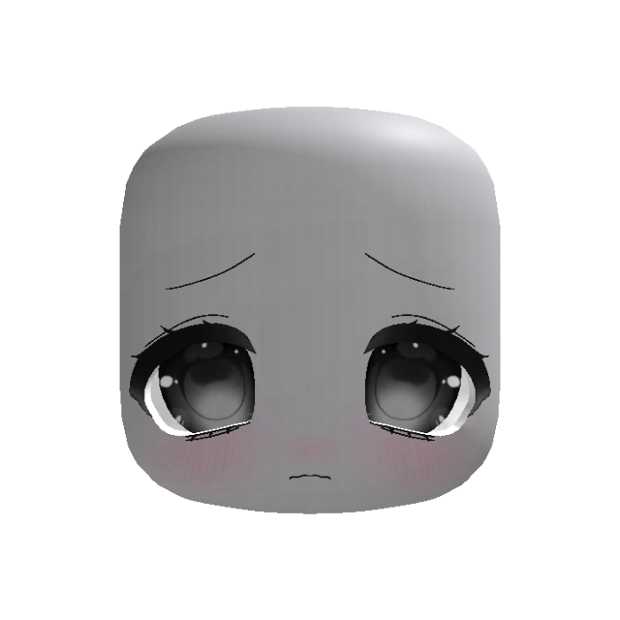 (animated) cute sad moe chibi soft face