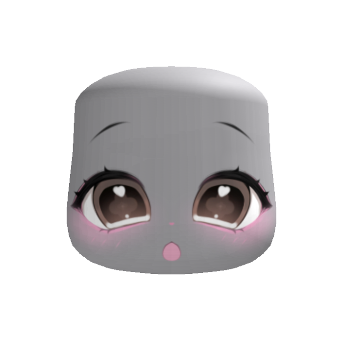 brown dolly anime face