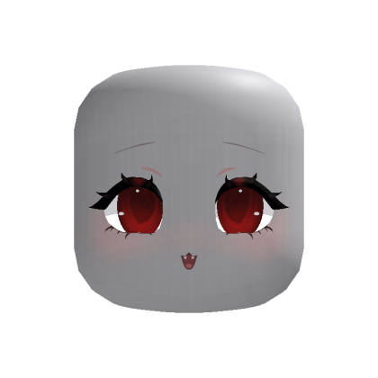 Kawaii vampire head [Red]