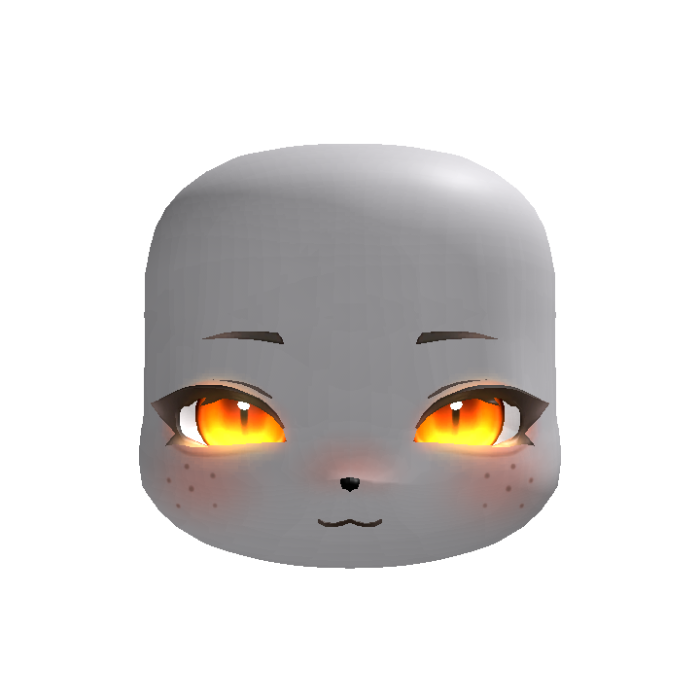 (GLOWING) kigurumi sweet puppy orange face
