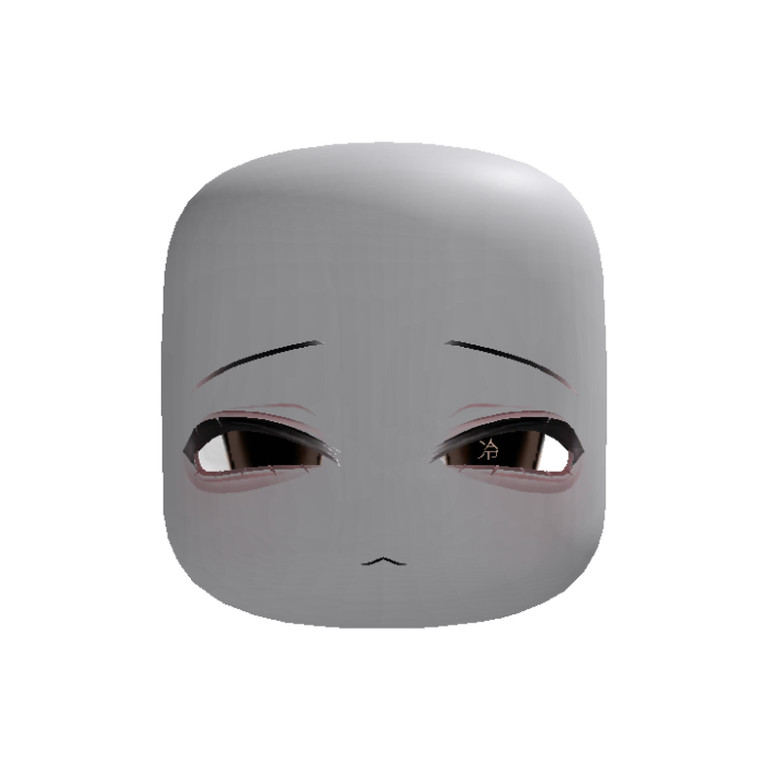 Kanji Brown Natural Head (Animation)