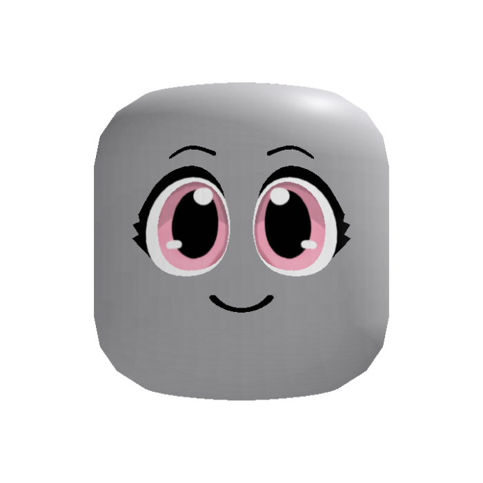 Pink Gleaming Anime Eyes