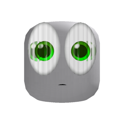 [ANIMATED] Big Noticing Eyes Emoji Face Green thumbnail