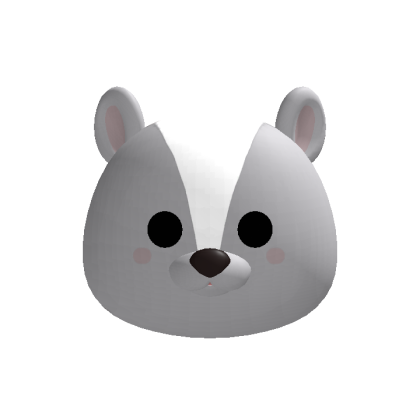 Kawaii Skunk Head