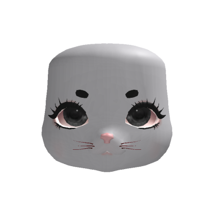 [Animated] Sweet Bunny Head Black Eyes
