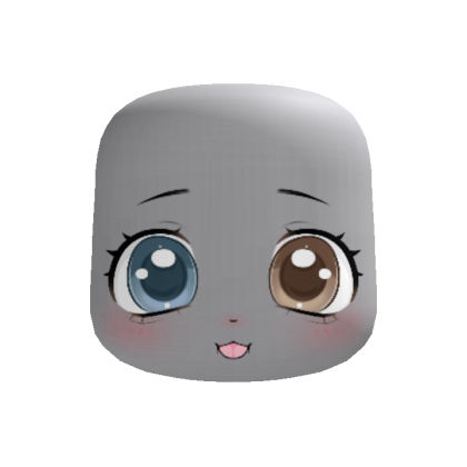 ♡ cute pup silly tongue head brown and blue eyes thumbnail
