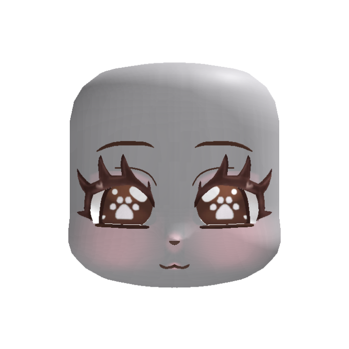 kitty paw kigurumi face