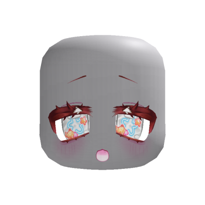 (animated) excited dizzy taiyaki eyes in white