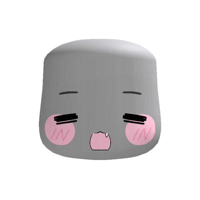 Drowsy Sleepy blush Chibi Yawn