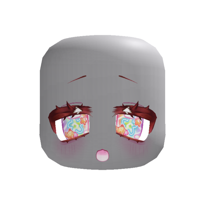 (animated) excited dizzy taiyaki eyes in rainbow