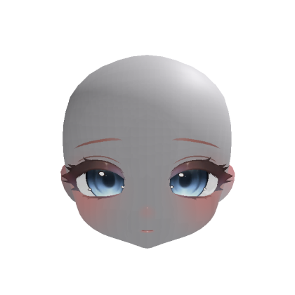 Shy Dreamy Anime Girl Face