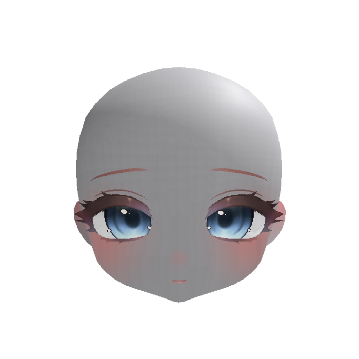 Shy Dreamy Anime Girl Face