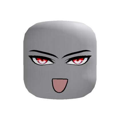 Happy Red Eyes Intimidating Face