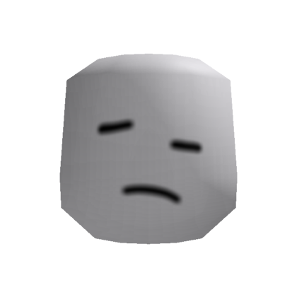 low quality sad face - Cheeks