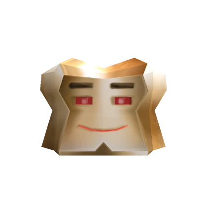 Robot Gold Head - Roblox
