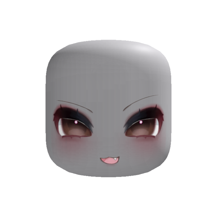 happy smug face - brown