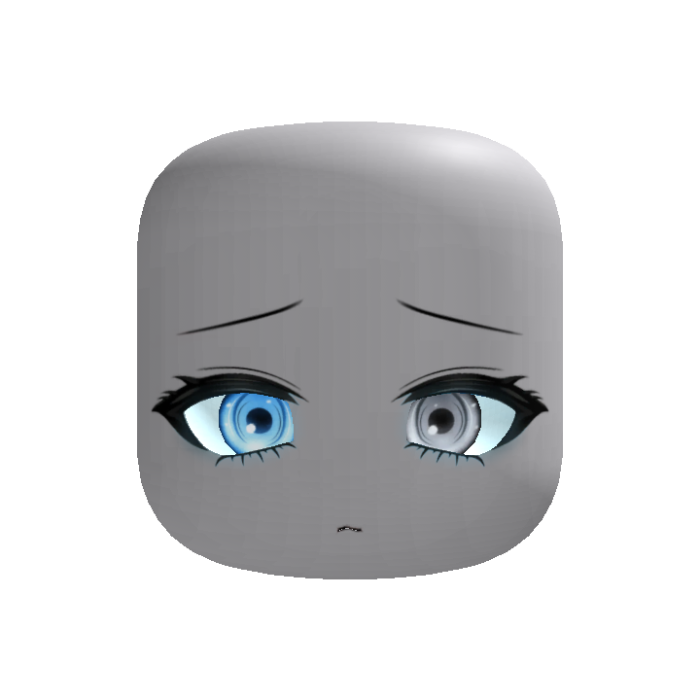 [Animated] Pretty Dual Tone Eyes Blue