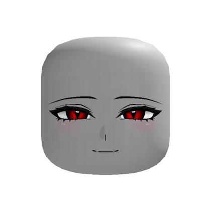(Animated) Anime Mature Girl Face - Red