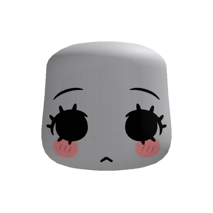 Rosy Doe-Eyed Retro Doll