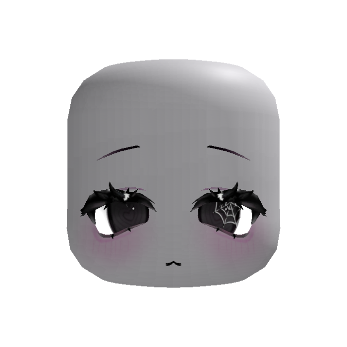 (animated) cute halloween spooky moe eyes black