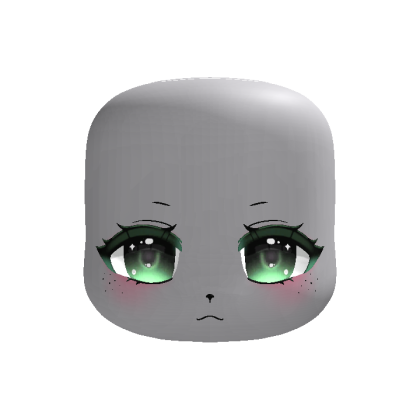 (Glowing) moe fawn anime deer eyes in green