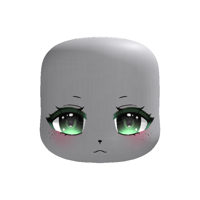 (Glowing) moe fawn anime deer eyes in green