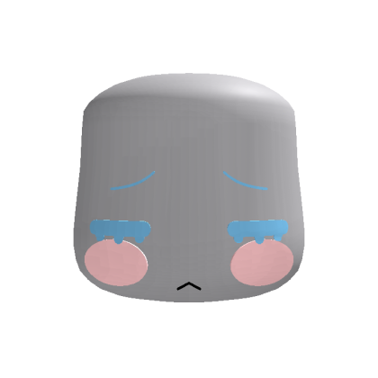 (Animated) Blue Adorable Wii Mii Sad Face