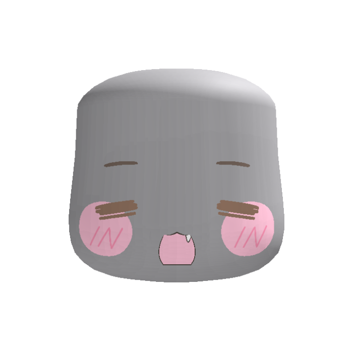 Drowsy Sleepy blush Chibi Yawn