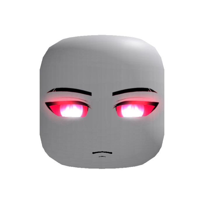 Bored Glowing / Emissive Eyes Face
