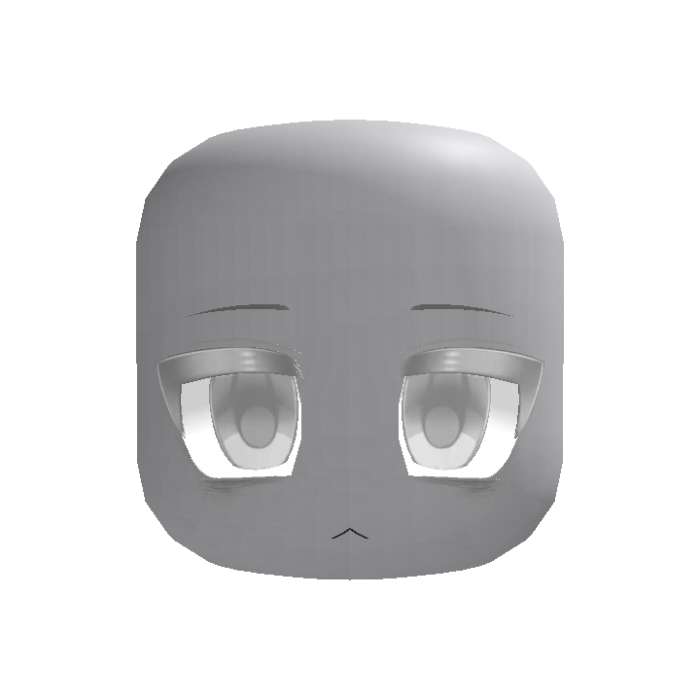 White Cute Doll Anime Eyes