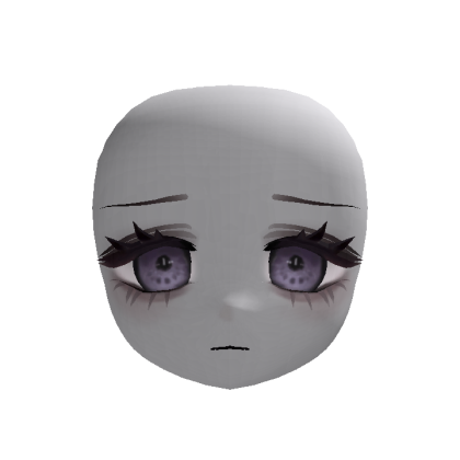 Worried Witch Chibi Head