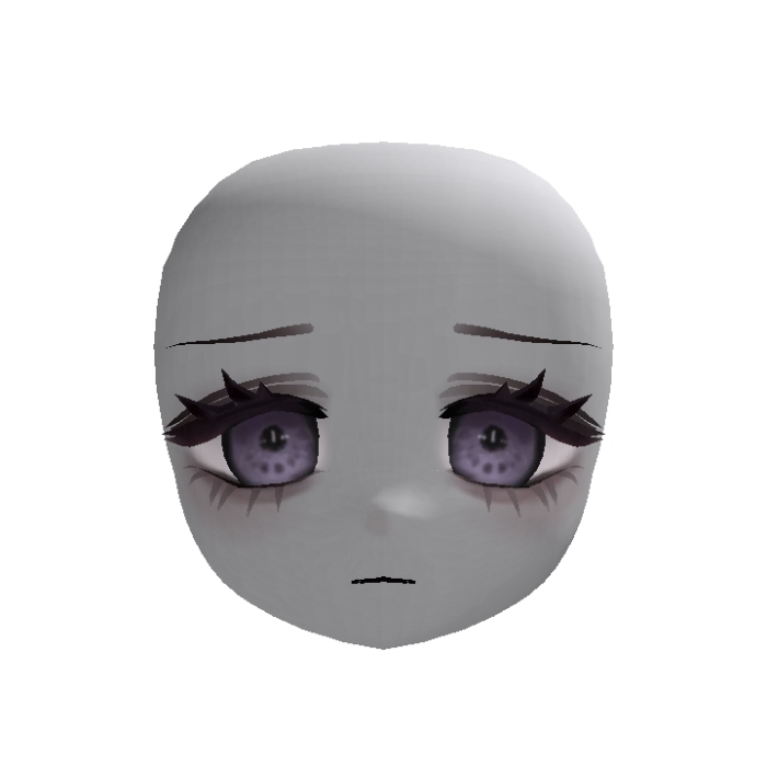Worried Witch Chibi Head
