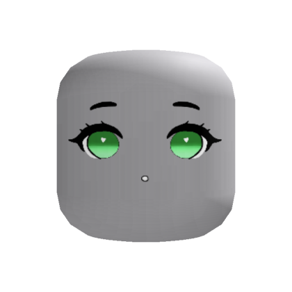 Green Soft Heart Gaze (Recolorable) thumbnail