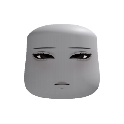 Heartless sleek pretty girl face