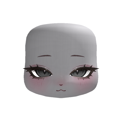 Kawaii Kigurumi Animal Chibi Head (Black) thumbnail