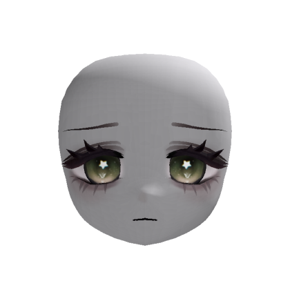 Worried Witch Chibi Head