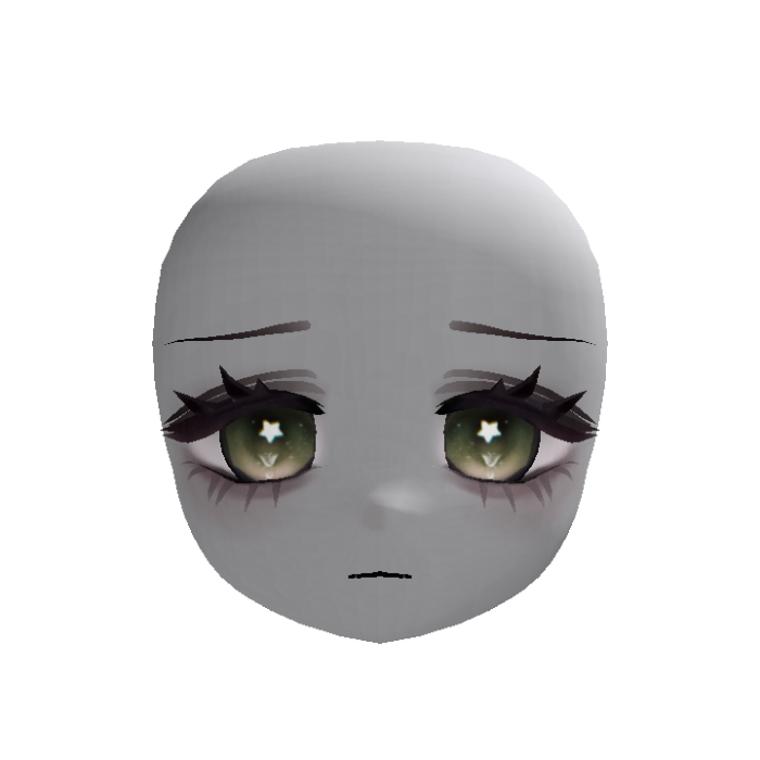 Worried Witch Chibi Head