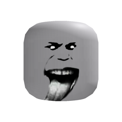 Realistic Freaky Brainrot Face